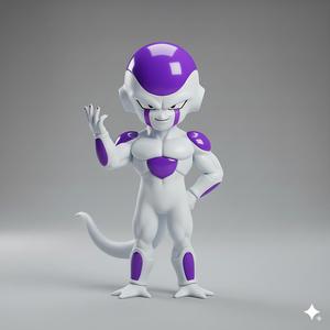 Freezer Chibi Realistic Chibi - Collectible 3D Figure