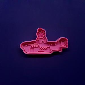 Yellow Submarine Cookie Cutter Submarine Cookie Cutter