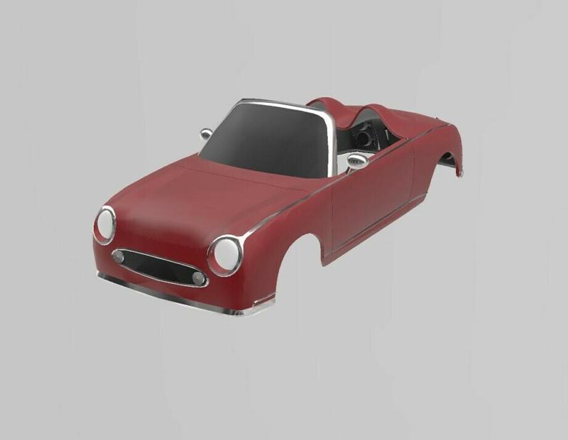 NISSAN FIGARO SPEEDSTER 1:24 & 1:25 SCALE
