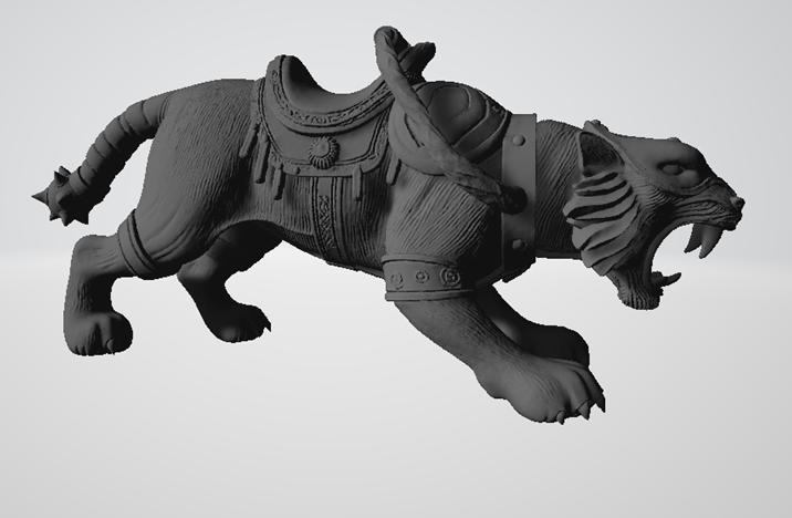 SEWER WARCAT (unreleased action figure) TMNT "WARRIORS OF FORGOTTEN SEWER".