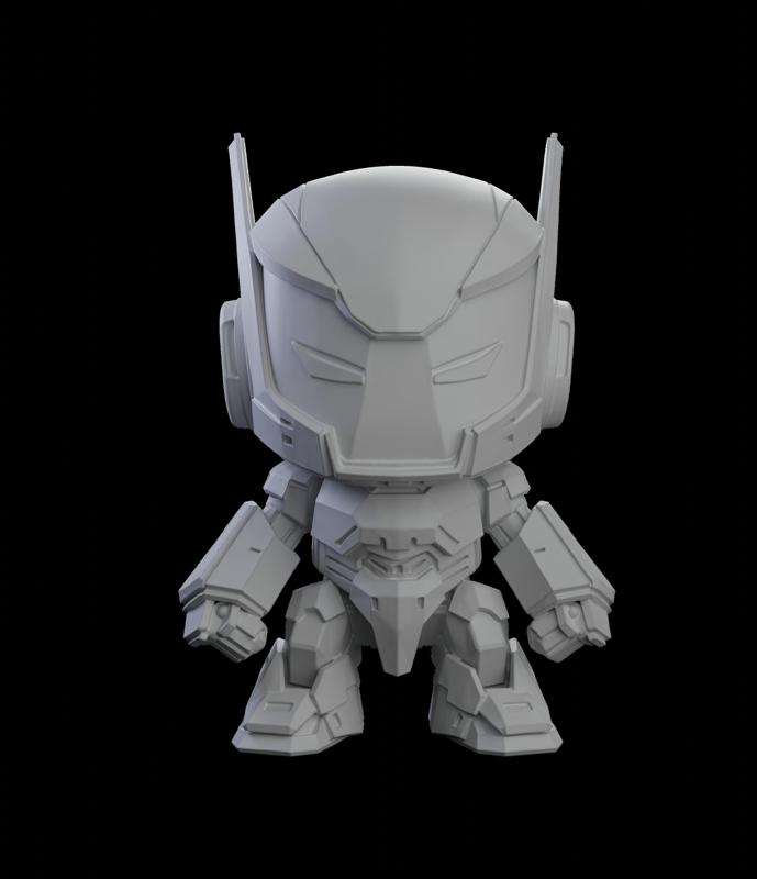 CHIBI ROBOT 3D PRINTS MODELS