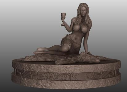 Concubine 3D print