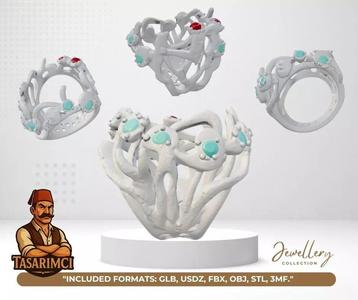 Throne of the Ottomans  3D Sultan Ring Model