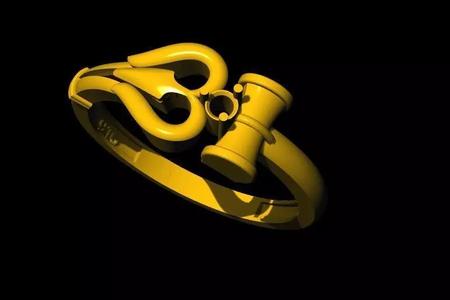 trishul ring 3dm file