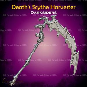 Deaths Scythe Harvester Cosplay Darksiders - STL File