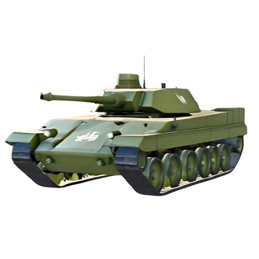 Modern Military Tank 3D Model STL