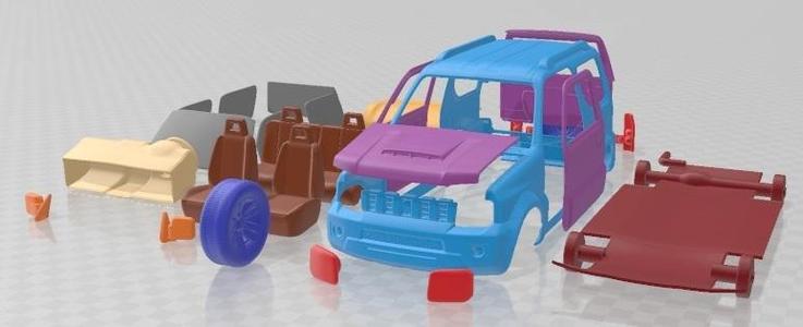 Suzuki Jimny 2013 V2 Printable Car