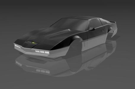 KARR - KNIGHT RIDER - 1982 Pontiac Firebird Trans Am 1:24 & 1:25 SCALE