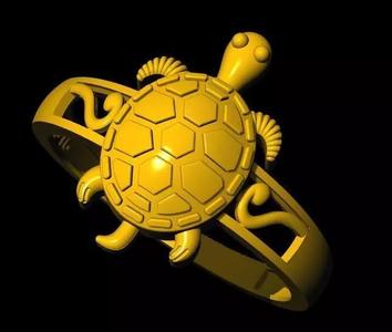 tortoise ring 3dm file