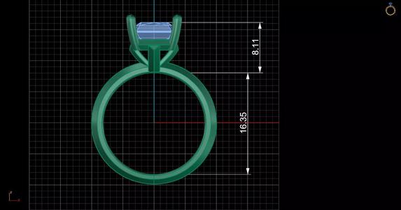 Tiffany True Engagement ring