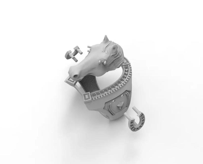 anillo caballo herradura