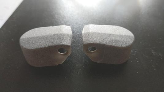 Mercedes - Benz S Class W126 II series EU spec headlight lamp wiper cleaning arm cover