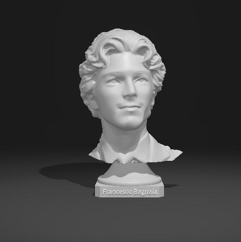 Francesco Bagnaia Premium Statue