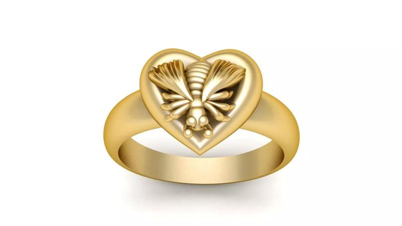 Honey Bee pendant 3d Printable Model