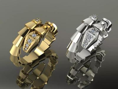 Bvlgari Snake Serpenti Ring