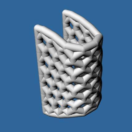 VOOPOO VAPE DRAG 3 MOD PROTECTOR HEXAGONAL GRID PATTERN