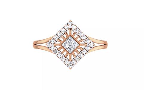Ultra light wt Women Ring 3dm stl renders details