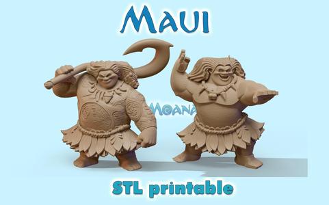 Maui Printable 3d model