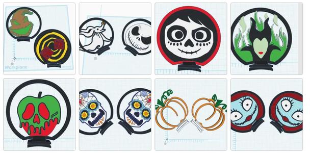 Halloween Theme Park Ears Collection