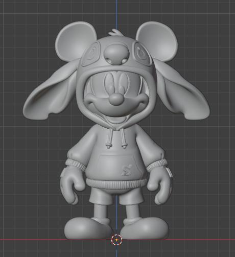 Mickey with Stitch sweatshirt