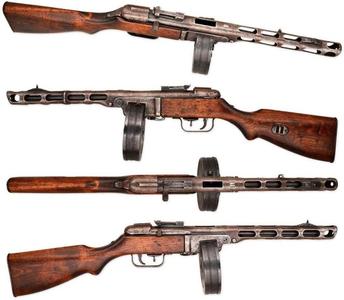 PPSh-41 SMG - import from sletchfab!