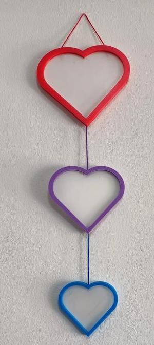 Portaretratos de corazón/ Heart picture frame