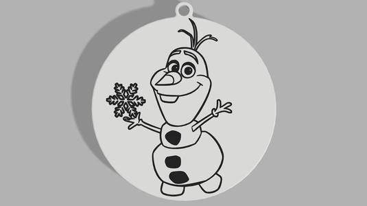 Frozen - Olaf - Christmas Ornament