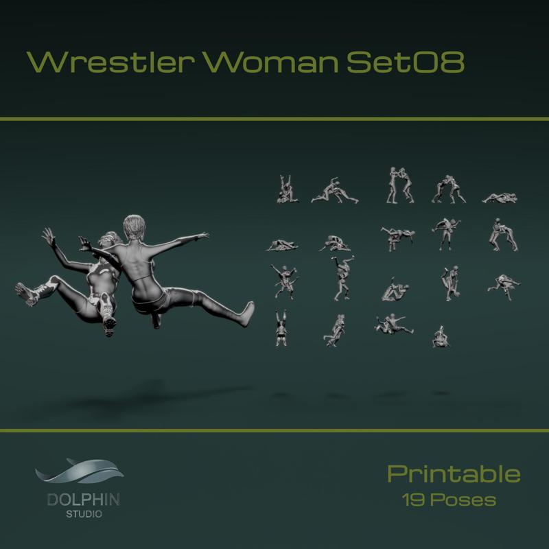 Wrestler Woman Set08