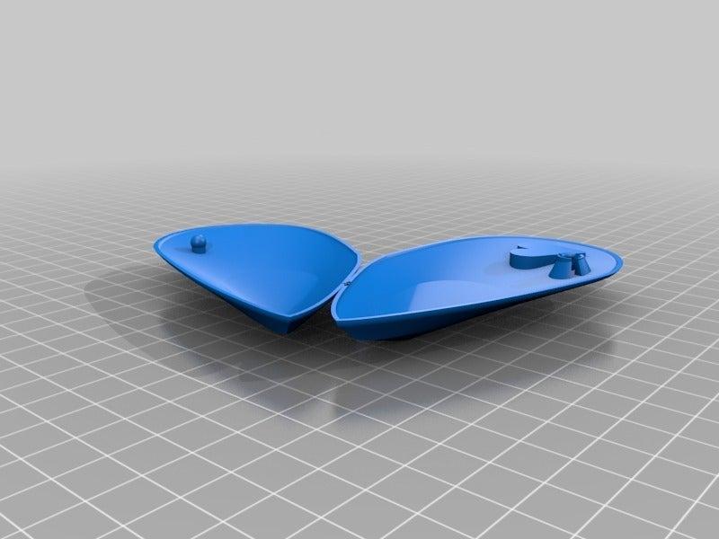 Cozza - mussel- jewel holder