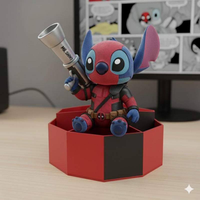 🧸🔫 DeadStitch Organizer - Geek Edition 🎨✨