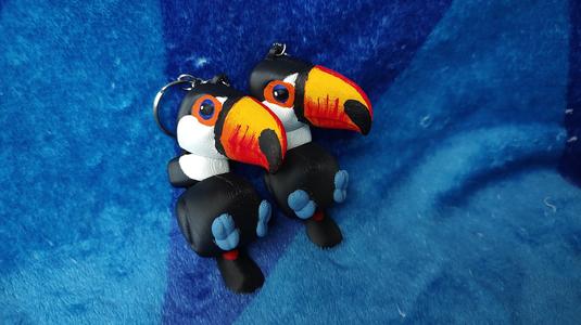Toucan Keychain