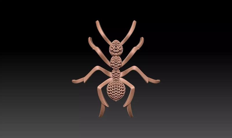 ANT MODEL NECKLACE
