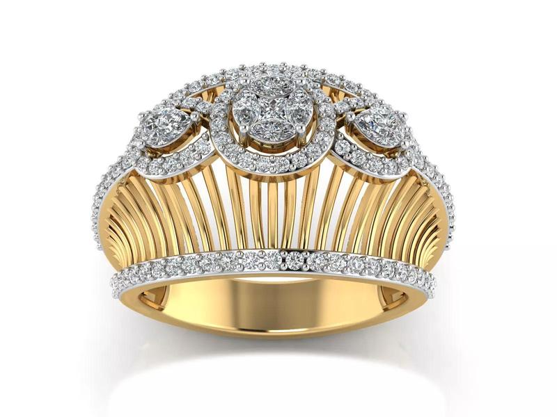 Women Ring  Render 3dm STL OBJ FBX Details