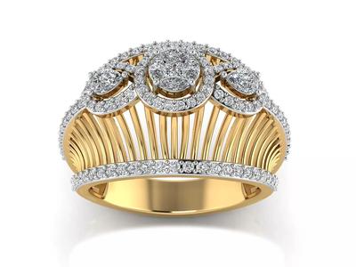 Women Ring  Render 3dm STL OBJ FBX Details