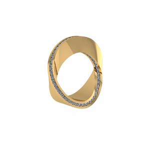 Twisted Band Ring