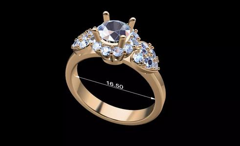 Women Ring 160 - HEART Ring for women