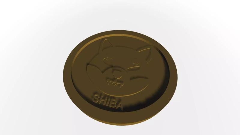 SHIB - SHIBA - Shiba Inu - Crypto Coin 3D Model - SHIBarmy