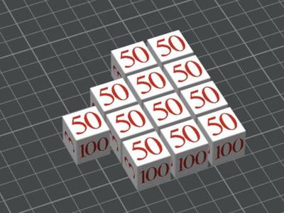 GAME OF THE THOUSANDS - DICE