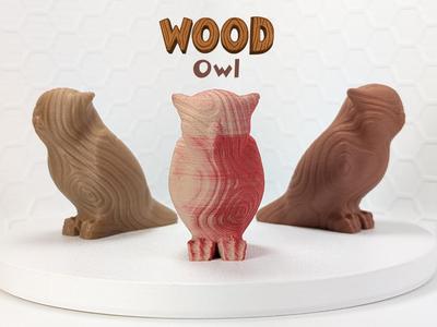 "Wood" Pocket Owl