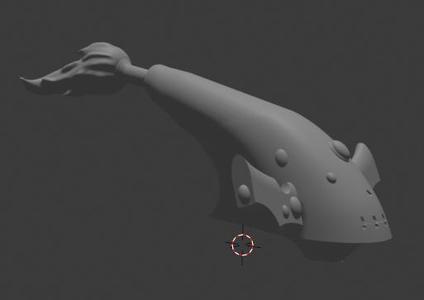 Wraith Construct Head - Dark Reaper Variant