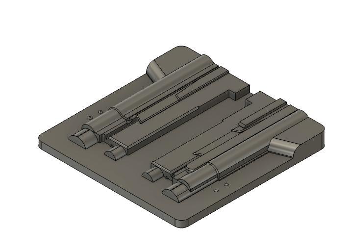 SCT 19 W/ Olight PL-3 Holste Vac-Press Mold