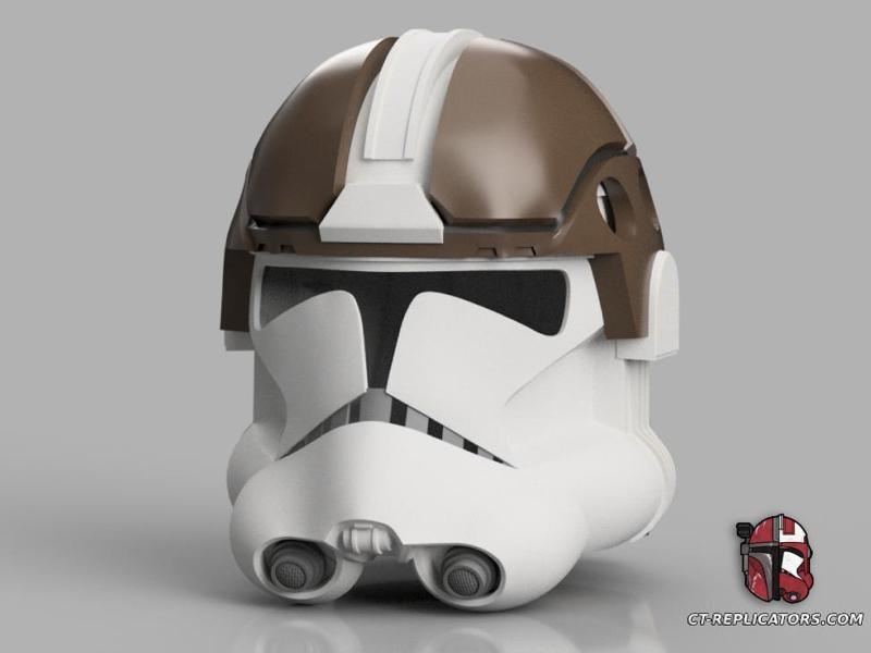 Clone Trooper Helmet AT-TE Revenge Of The Sith Phase 2 Gunner 1:1 ROTS