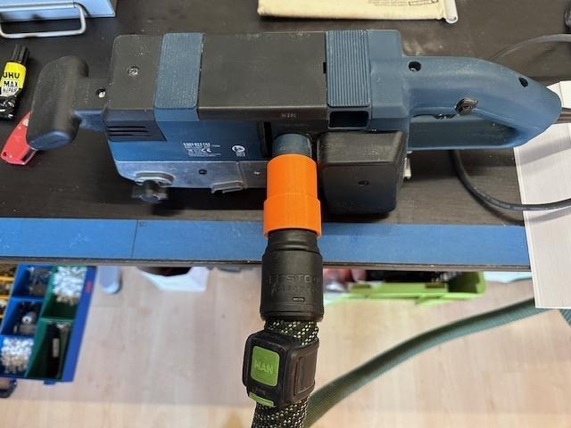 BOSCH SANDER to FESTOOL CTL VAC ADAPTER