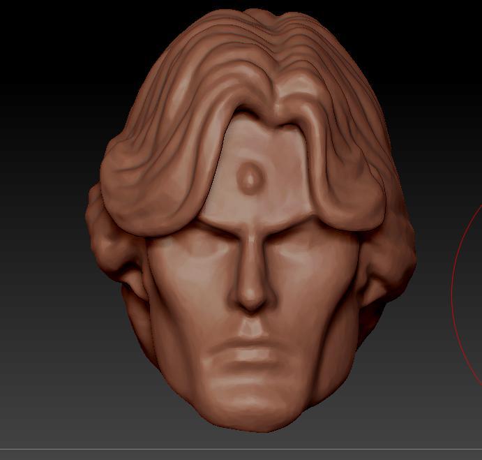 BOWEN DESIGNS ADAM WARLOCK 3d scan head