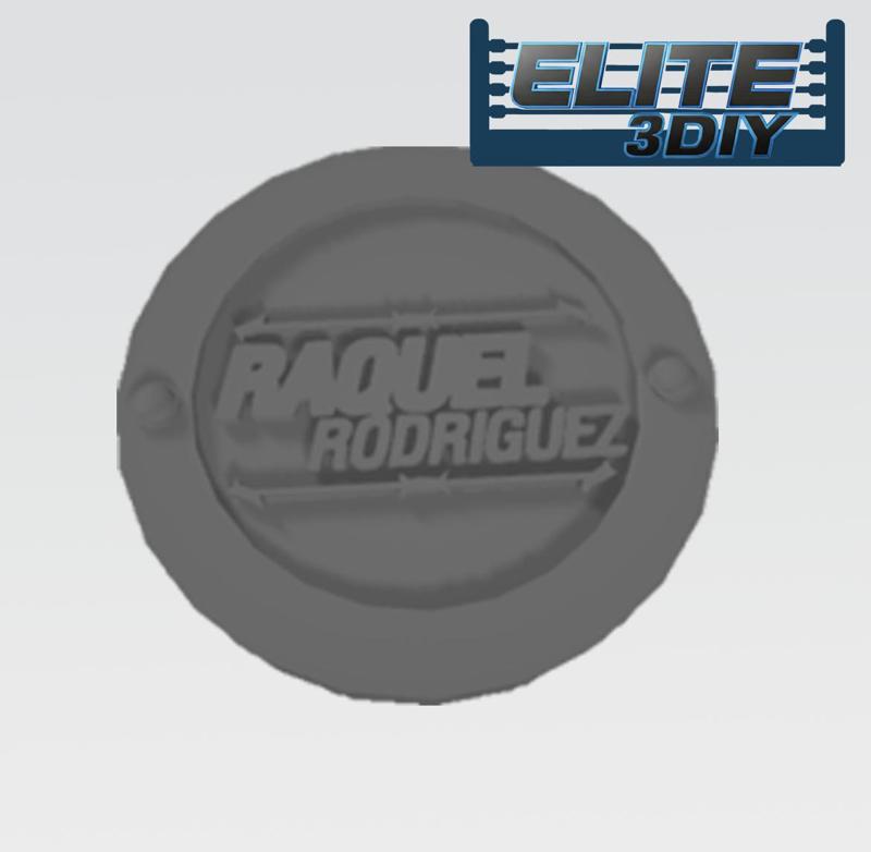 WWE Raquel Rodrigues Side Plate