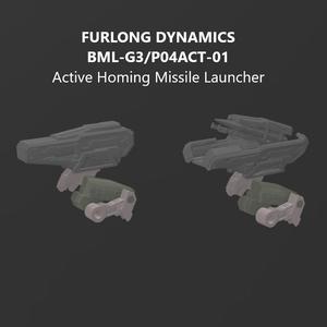 30 Minutes Missions BML-G3/P04ACT-01 Back Weapon Armored Core 6