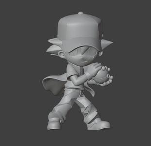 Ash Pokemon miniature