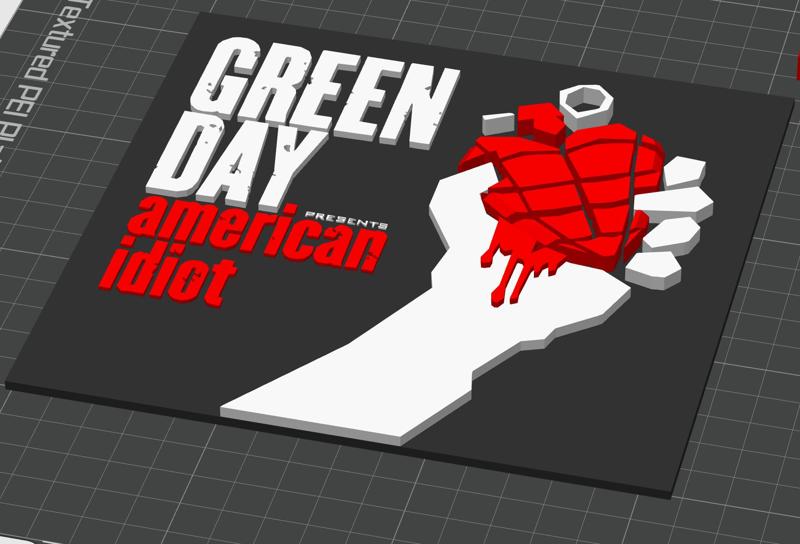 American Idiot 3d Cover