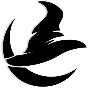 wizard hat morphing into a crescent moon 2 - 2D/3D Wall Art STL+SVG For CNC Router, Plasma, Waterjet, Laser & 3D Printer