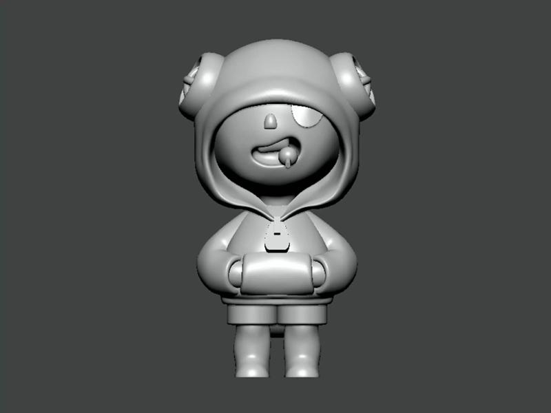 3D Model-CHARACTER0047 little boy in hoodie